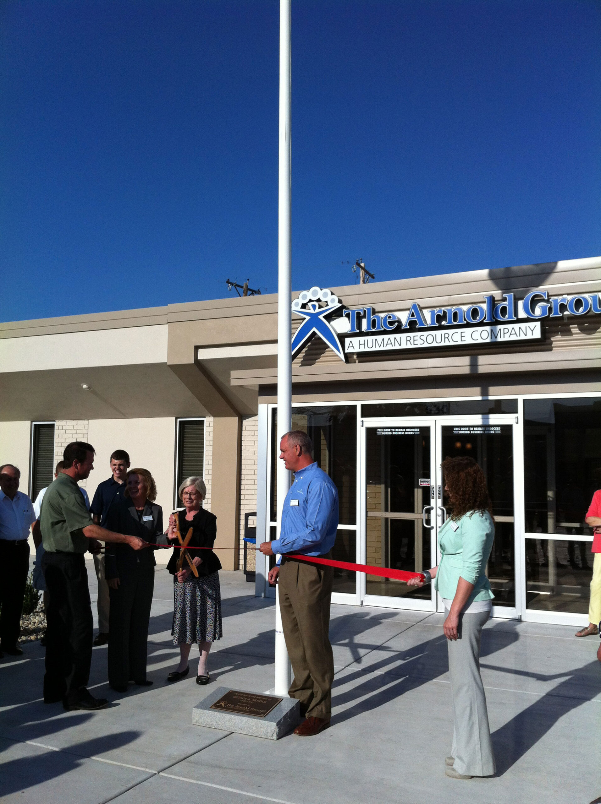 Commercial Construction Ribbon Cutting